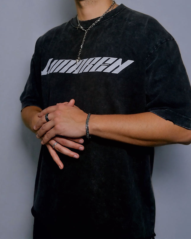 Raw-Hem "LIMAREN" Boxy T-shirt