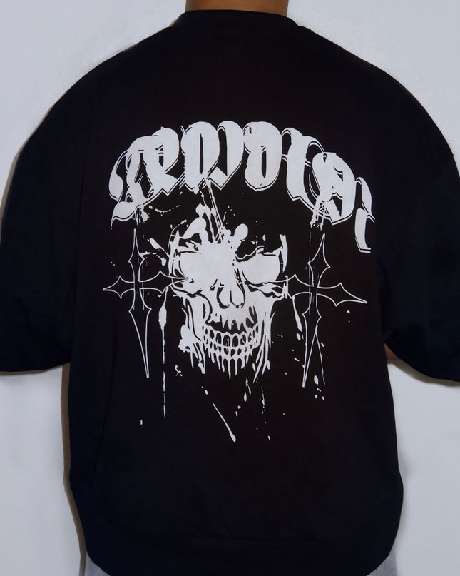 Heavyweight Oversized Mock Neck T-shirt