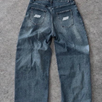 Sun Fade Heavyweight Denim Jeans