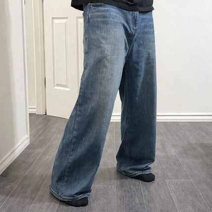 Sun Fade Heavyweight Denim Jeans